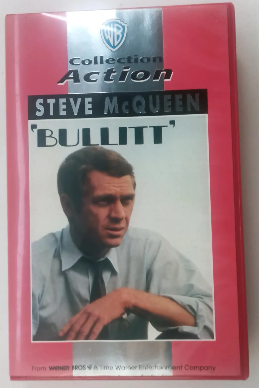 VHS Bullitt – Steve McQueen, Robert Vaughn